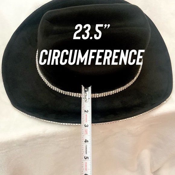 Black Blingy Rhinestone Western Cowboy Cowgirl Hat main image 13